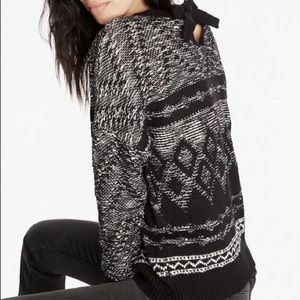 Lucky Brand Knit Scoopneck Sweater Large